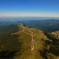 Flugwegposition um 13:08:10: Aufgenommen in der Nähe von Osterwitz, 8530, Österreich in 2299 Meter